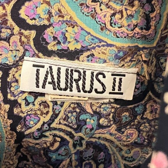 Vintage 80s Tarus II Women’s 10 Victorian Tie Midi Dress Cottagecore Floral USA - Picture 8 of 14